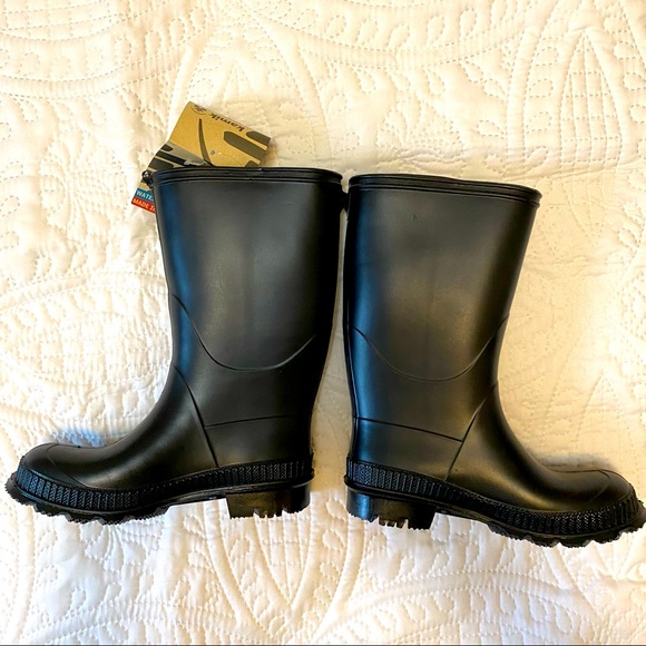 Kamik Kids Stomp Rain Boots- Black - Picture 3 of 9